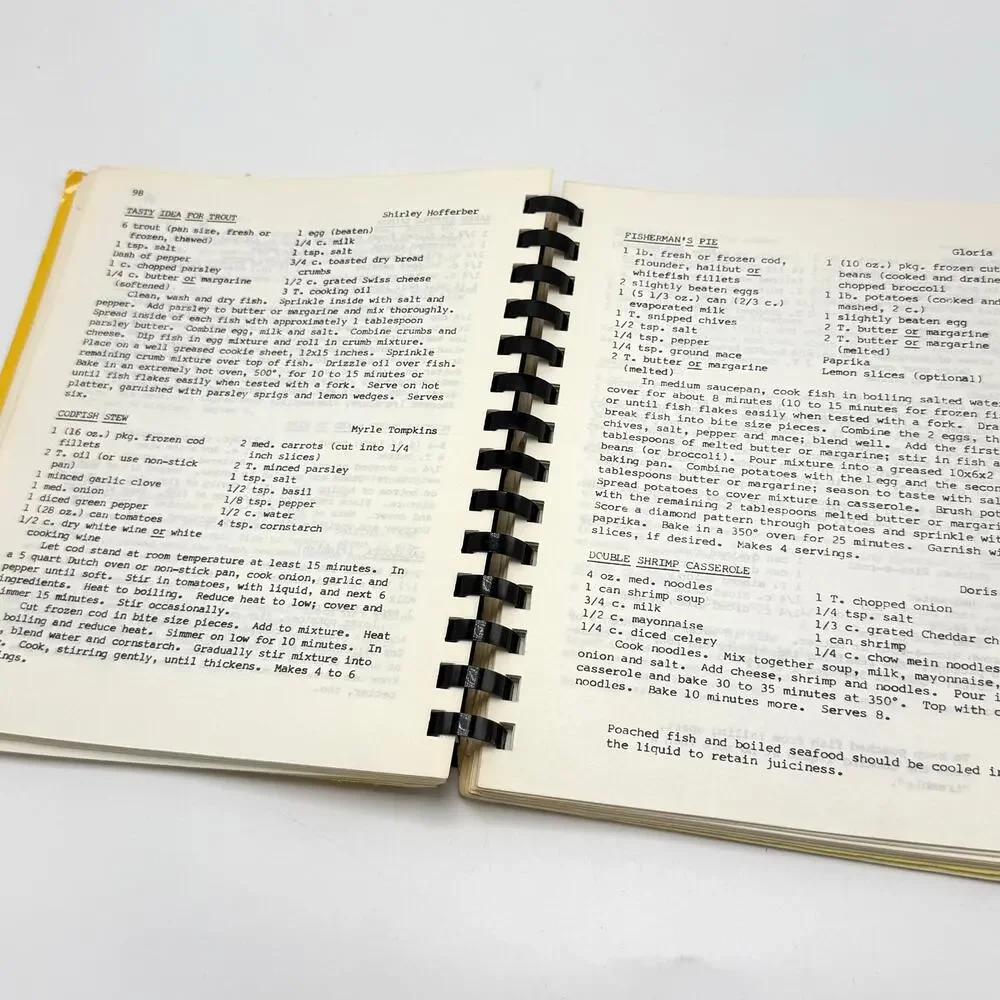 Vintage 1980s Helena Montana Lutheran Church Cookbook Recipes Bless This Food